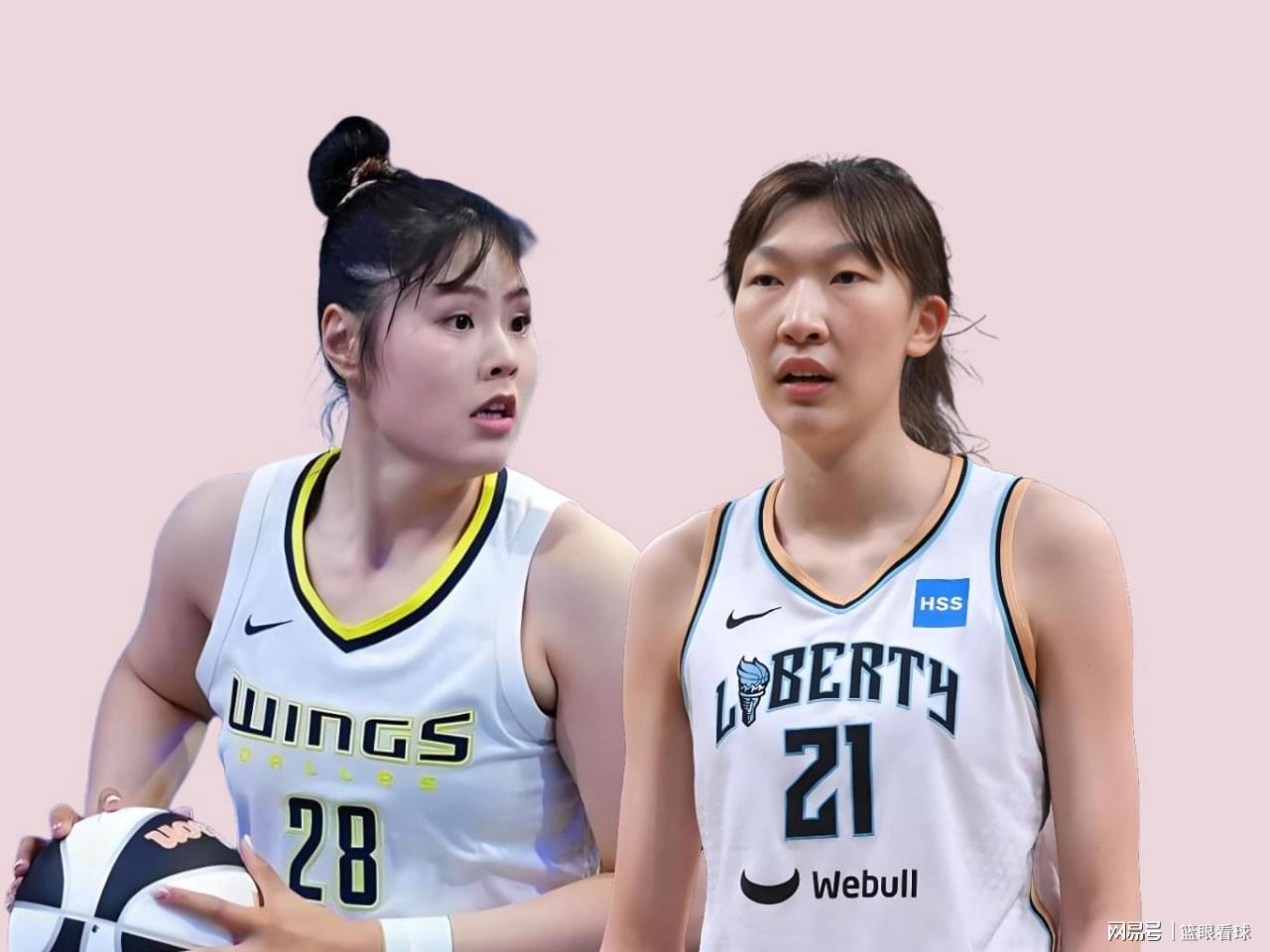 同赴WNBA却境遇两重天,韩旭稳坐轮换,李月汝为何越打越挣扎?