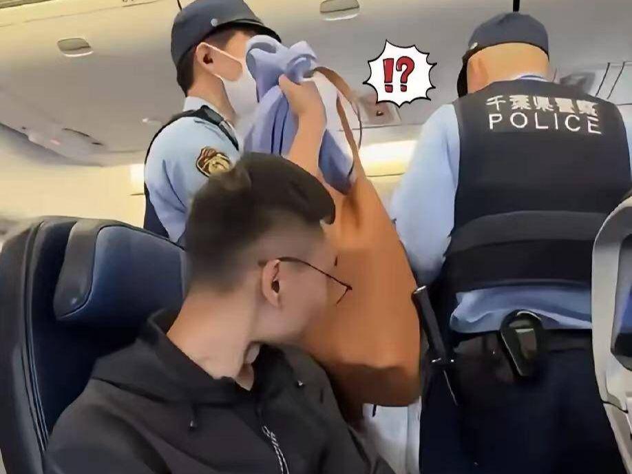 大闹飞机迫降日本东京机场的争执原因曝光了,由同乘坐人员提供
