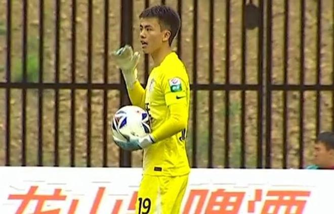 4场完成3次零封,大连英博B队球员萧志仁当选中乙5月最佳门将