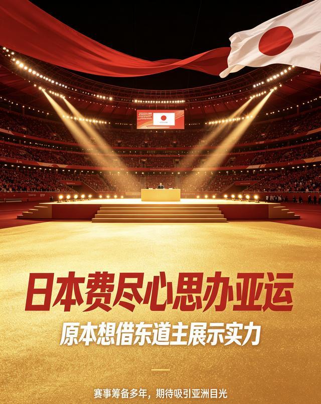 东道主始料未及!日本筹办亚运会,却让中国大放异彩!