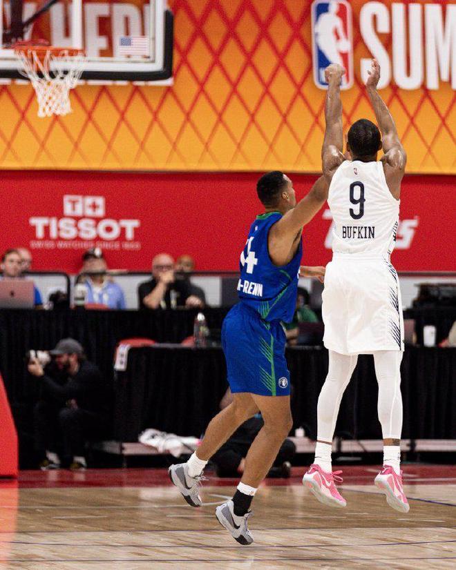 NBA赌城夏联揭幕战:森林狼大胜鹈鹕 普林24+8+12巴夫金30分