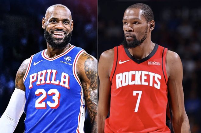 NBA历史薪资榜8人超5亿:杜兰特詹姆斯前二 小卡超库里第三