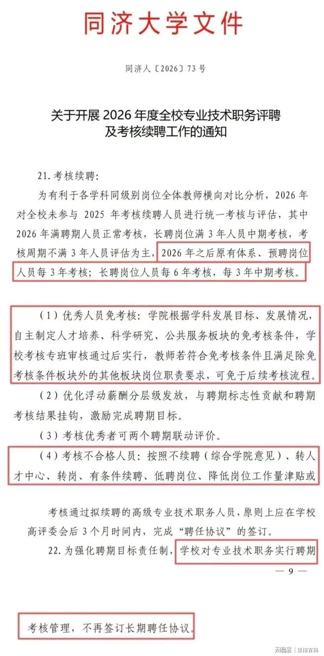 网传内卷的风已刮到大学,同济大量教师被转岗...
